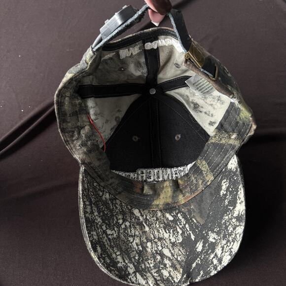 Gander Mtn Hat Cap Strap Back Camo LED Lighted Brim Hunting Embroidered Mens - Picture 9 of 11